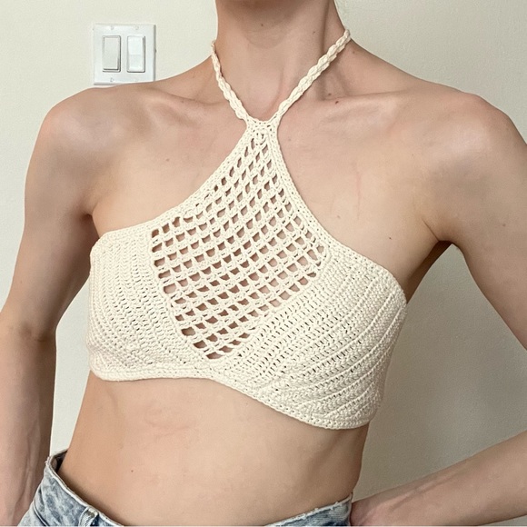 Halter Crochet Top - Picture 1 of 2